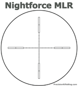 NIGHTFORCE NXS 3-15x50, Zerostop, .250MOA, MLR Reticle, C144 - 5 of 5