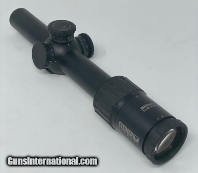 STEINER Military Optics Tactical 1-4x24 Rapid DOT308, .1Mil w/Zerostop, 5412