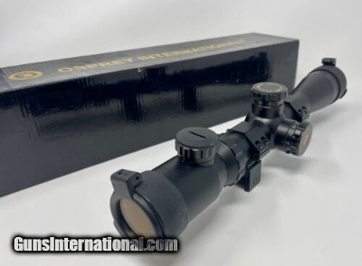 OSPREY INTERNATIONAL Tactical Riflescope 2.5-10x40 MilDot Reticle