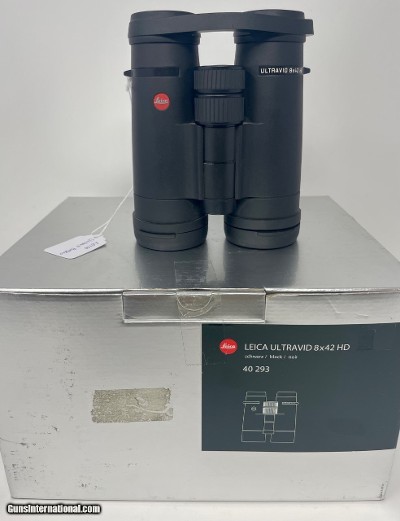 LEICA Ultravid 8x42HD, Binoculars, Black, Armored, 40 293
