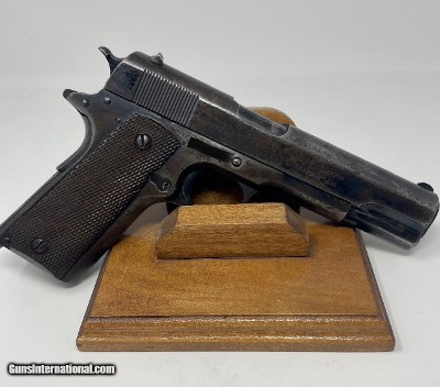 COLT Model 1911 Calibre .455 Eley, British Military World War 1, .45ACP converted.