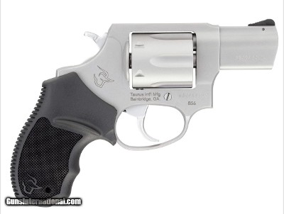 TAURUS 856 .38 Special 6 Shot Revolver, Matte Stainless