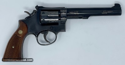 SMITH & WESSON Factory Etched Model 14-3 .38 Special, 6