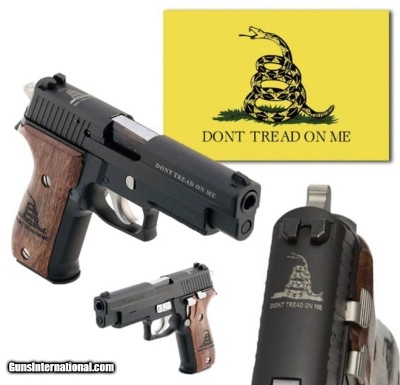 SIG SAUER P226R 9MM Gadsden Commemorative Pistol