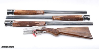 CAESAR GUERINI Essex 20GA/28GA/.410GA Over/Under Shotgun, Three Barrel Set - Image 8 of 17