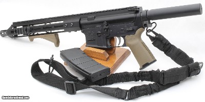 ANDERSON MANUFACTURING AM15 M-Lok Pistol, 5.56/.223 w/Optic - Image 7 of 8