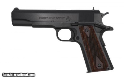 COLT Government 1911 .38 Super, Blued Single Action Pistol, Series 70, 5