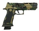 SIG SAUER P320 Spectre Comp, 9mm Striker Fired Pistol, Woodland Camo M81