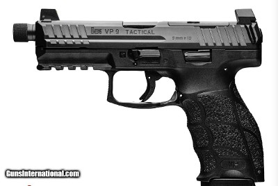 H&K VP9 Tactical Optic Ready 9mm Striker Fired Pistol w/3 17rd Magazines