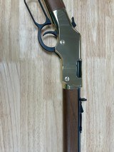 HENRY H004M Golden Boy .22Magnum, BrassLite Receiver Lever Action Rifle - 4 of 10