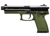 HECKLER & KOCH MK23 Offensive Pistol, .45ACP DA/SA OD Green Frame