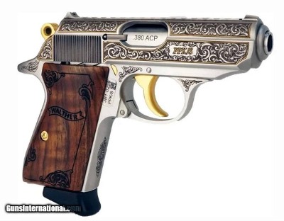 WALTHER PPK/s .380ACP Exquisite 380 Engraved 1 OF 1000 DAVIDSON EXCLUSIVE