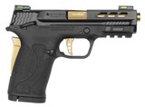 SMITH WESSON M&P380 EZ Shield, Performance Center, Ported, Gold, Manual Safety w/ Night Sights - 1 of 1