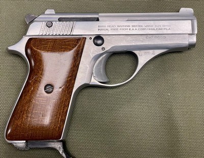 EAA EA380 Stainless .380ACP Double Action/Single Action Pistol