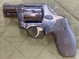 TAURUS Model 617 7 Shot .357 magnum DA/SA Revolver w/Crimson Trace laser & box, Used - 2 of 2