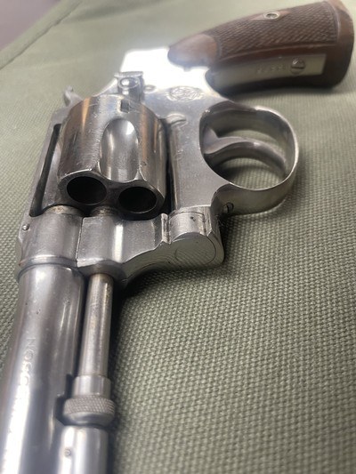 SMITH & WESSON Regulation Police .38S&W, 5 screw I frame Double/Single Action Revolver - Image 6 of 11