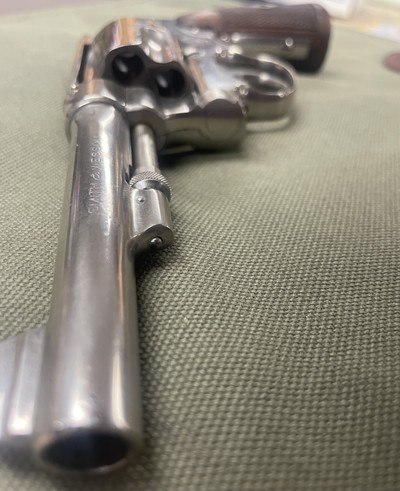 SMITH & WESSON Regulation Police .38S&W, 5 screw I frame Double/Single Action Revolver - Image 7 of 11