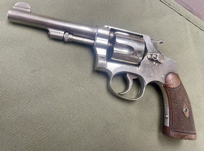 SMITH & WESSON Regulation Police .38S&W, 5 screw I frame Double/Single Action Revolver - Image 4 of 11