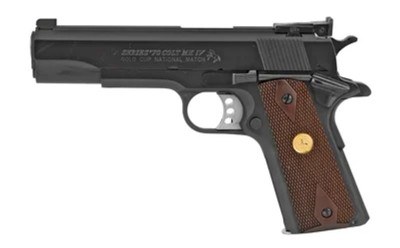 COLT 1911 Gold Cup National Match .38 Super Single Action Pistol, Blued, 5
