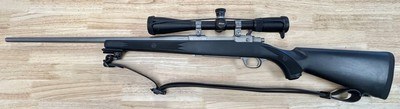 RUGER M77 Hawkeye .270Win, Stainless w/Synthetic Stock Bolt Action Rifle w/ Nikon Buckmaster's Scope - Image 2 of 2