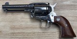 RUGER Vaquero Polished Stainless Single Action Revolver .45LC - Image 2 of 3