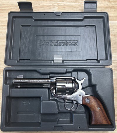 RUGER Vaquero Polished Stainless Single Action Revolver .45LC - Image 3 of 3