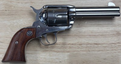 RUGER Vaquero Polished Stainless Single Action Revolver .45LC - Image 1 of 3