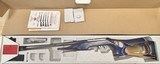 RUGER 10/22 US Shooting Team Stainless with Red, Blue Laminate Thumbhole Stock - Image 3 of 5