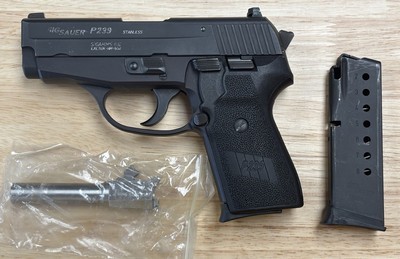 SIG SAUER P239 .357sig w/1 mag & 9mm BarSto barrel & 1 mag - Image 2 of 2