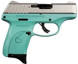 RUGER EC9S Turqoise Frame/Silver Slide 9mm Pistol - Image 1 of 1
