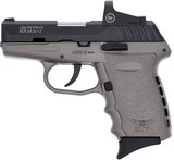 SCCY CPX2 Gray Frame 9mm Pistol w/Crimson Trace Optic - Image 1 of 1