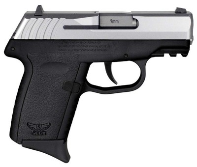 SCCY CPX2 Black Frame Stainless Slide 9mm Pistol  - Image 1 of 1