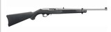 RUGER 10/22 Carbine Black Synthetic Stock, Stainless Barrel .22lr Semi Auto Rifle - Image 1 of 1