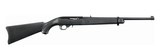 RUGER 10/22 Carbine, Black Synthetic Stock .22LR Semi Auto Rifle - Image 1 of 1