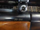 Ruger Model 1-B 22-250 pre-warning with 6-18x40 scope - 4 of 11