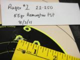 Ruger Model 1-B 22-250 pre-warning with 6-18x40 scope - 11 of 11
