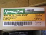 Remington 700 CDL "Classic Deluxe" in 7mm-08 Like new in box
- 10 of 11