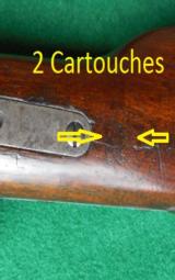 MINTY .. m1855 HARPER'S FERRY musket.... 2 Cartouches dated 1858 - 9 of 12