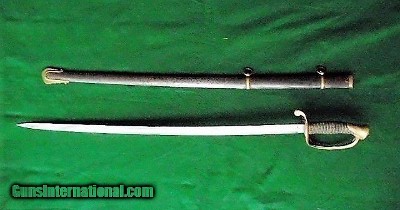 AMES m1850 Infantry Officers Sword Ray Skin Grip NICE!...TRADES?...LAYAWAY?