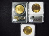Cowboy $20 GOLD PIECES...GRADED and UNCIRCULATED 6 Total...LAYAWAY? - 6 of 6