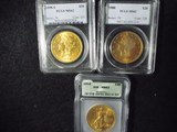 Cowboy $20 GOLD PIECES...GRADED and UNCIRCULATED 6 Total...LAYAWAY? - 3 of 6