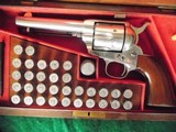 CASED 1st Gen. (1884) .45 cal. Colt SAA, Factory Letter,in Beautiful Walnut case & accessories.....LAYAWAY? - 2 of 14