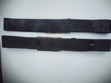 2 NCO Civil War Belts with... EAGLE Buckles.....LAYAWAY? - 2 of 6