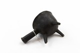 COLT Bullet Mold, Cast Melting Pot, 1864 Powder Measure, Gun Cleaner & 2 Shot Pouches. - 8 of 14