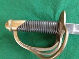 m1840 Cavalry Saber and Scabbard...Dated 1862....NICE Condition. - 3 of 14