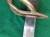 m1840 Cavalry Saber and Scabbard...Dated 1862....NICE Condition. - 4 of 14