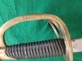 m1840 Cavalry Saber and Scabbard...Dated 1862....NICE Condition. - 6 of 14