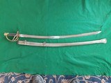 m1840 Cavalry Saber and Scabbard...Dated 1862....NICE Condition. - 1 of 14