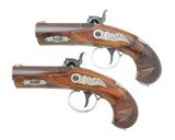 Cased Pair of American Historical Society Henry Deringer Percussion Pocket Pistols...LAYAWAY? - 2 of 2