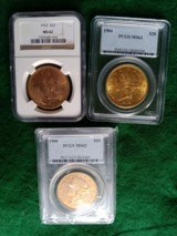 $20 Gold Coins...PCGS & NGC GRADED MS 62...BUY 1 or ALL ...... LAYAWAY? - 5 of 5